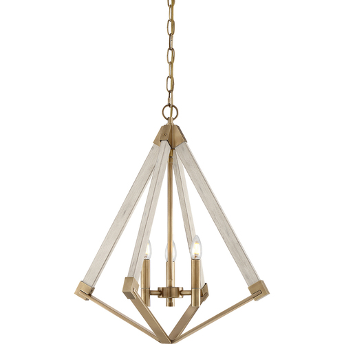 Check View Point 3 Light Chandelier Elstead
