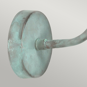 Sheldon 1 light Wall Lantern - Verdigris Elstead small 1