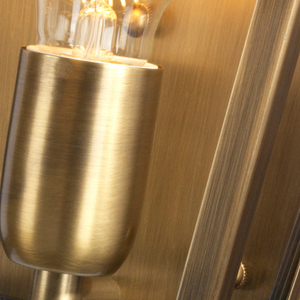 St James 1 Light Wall Lantern - Brass Elstead small 2