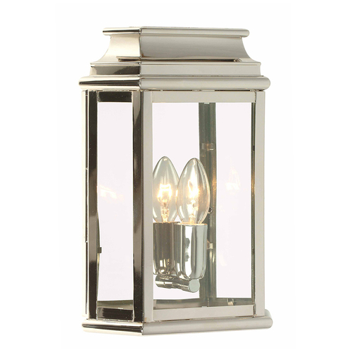 Check St Martins 1 Light Wall Lantern - Polished Nickel Elstead