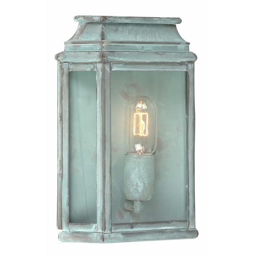 Check St Martins 1 Light Wall Lantern - Verdigris Elstead
