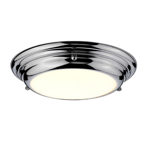 Check Welland 1 Light Mini LED Flush Light - Polished Chrome Elstead