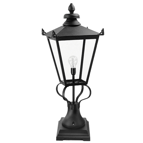 Check Wilmslow 1 Light Pedestal Lantern  Elstead