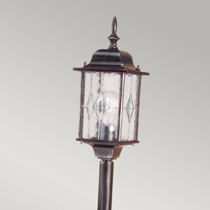 Wexford 1 Light Pillar Lantern  Elstead small 1