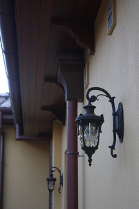 Philadelphia 1 Light Small Down Wall Lantern - Old Bronze Elstead small 3