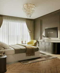 Plafon Max Light Monaco C0224 złoty 16xG9 Ø80 cm 1 Plafon Max Light Monaco C0224 złoty 16xG9 Ø80 cm small 1