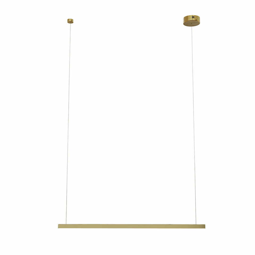 Check Pendant Light Max Light Trio P0475D Brushed Gold 100 cm LED 3000K Dimmable Pendant Light Max Light Trio P0475D Brushed Gold 100 cm LED 3000K Dimmable