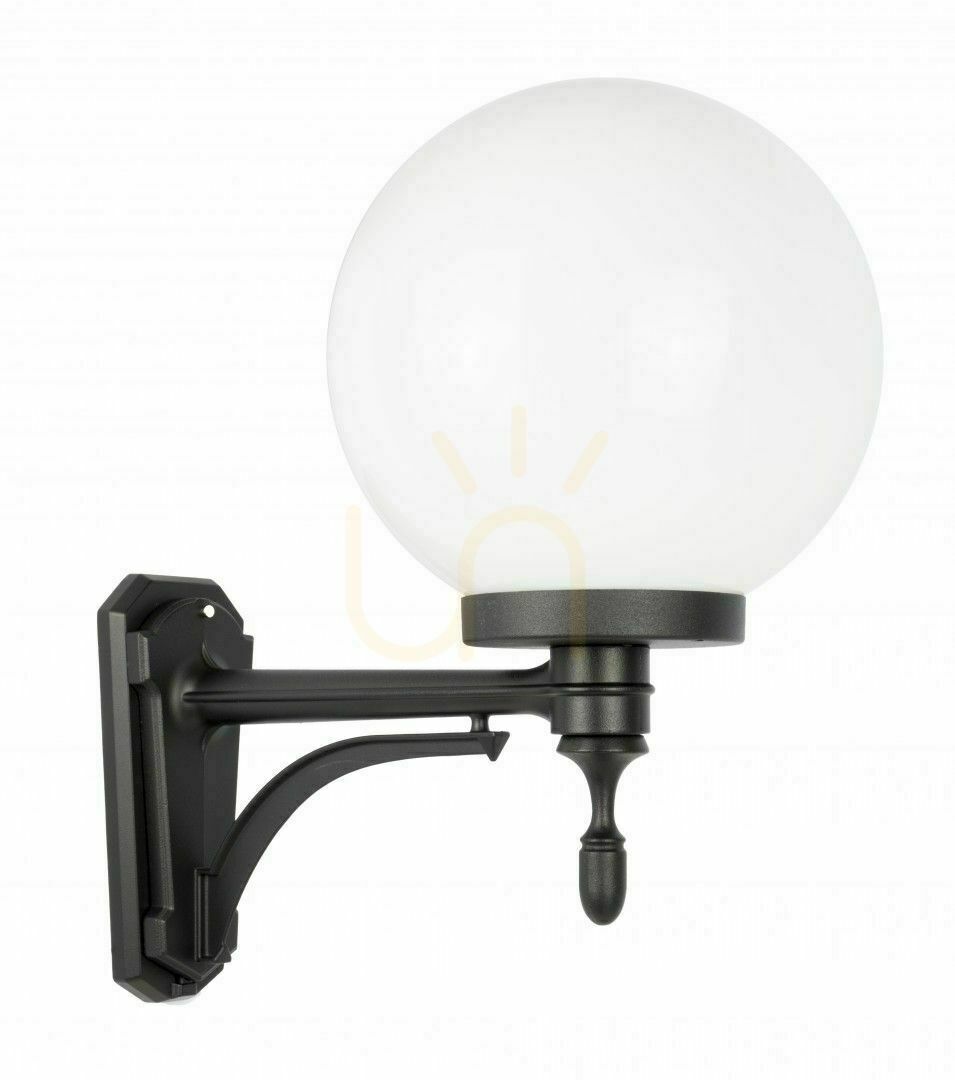 SU-MA Outdoor Wall Lamp Black Patina Cast Aluminum K 3012/1/K 250 U