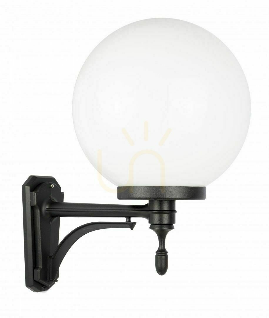 Outdoor Wall Lamp SU-MA KULE Black Cast Aluminum 52 cm K 3012/1/K 300 U