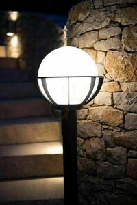 Outdoor Wall Lamp SU-MA Kule with Basket 250 Black K 3012/1/KPO 250 U small 3