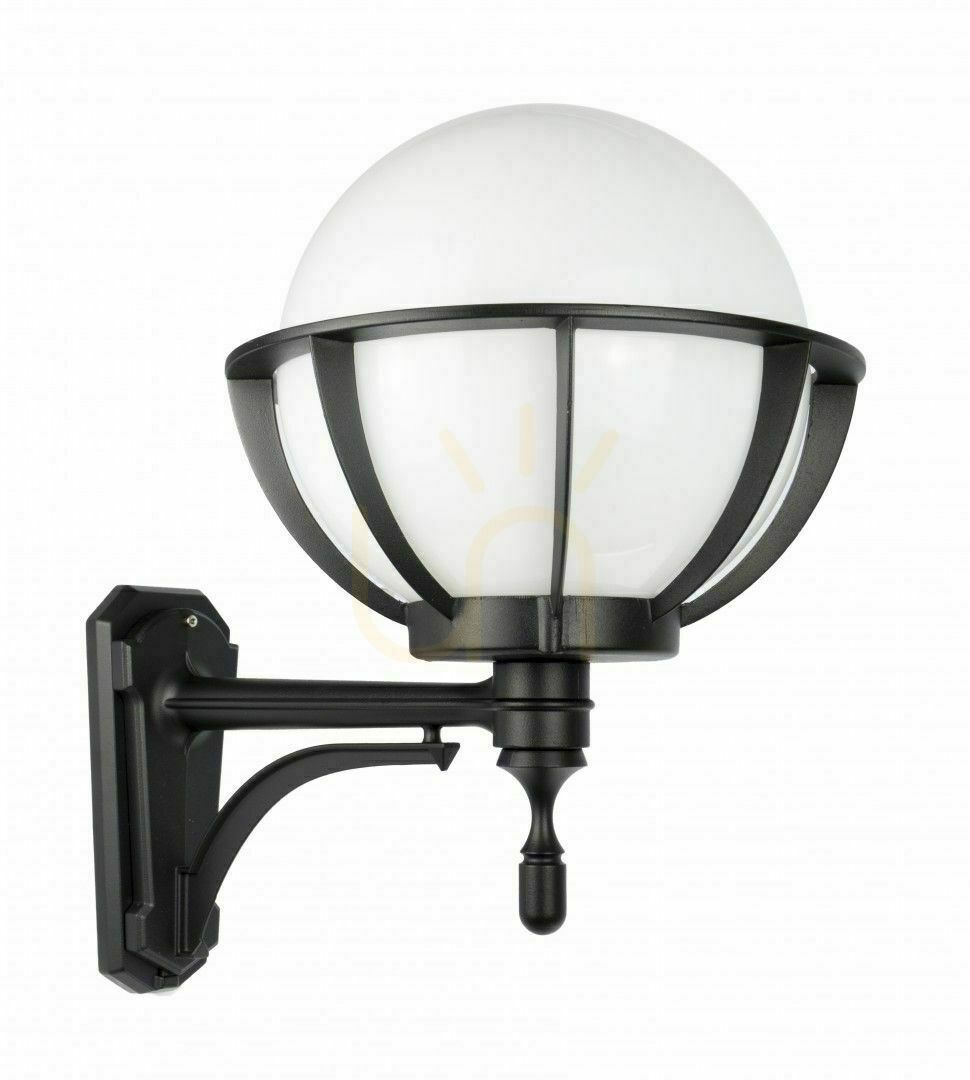 Outdoor Wall Lamp SU-MA Kule with Basket 250 Black K 3012/1/KPO 250 U