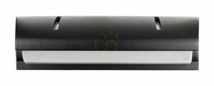 Outdoor Wall Lamp SU-MA Nelly Black 2-Light 42 cm 91012C BL small 1
