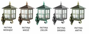 Outdoor Wall Lamp SU-MA Wenecja K 3012/1/KW g Black Cast Aluminum small 4