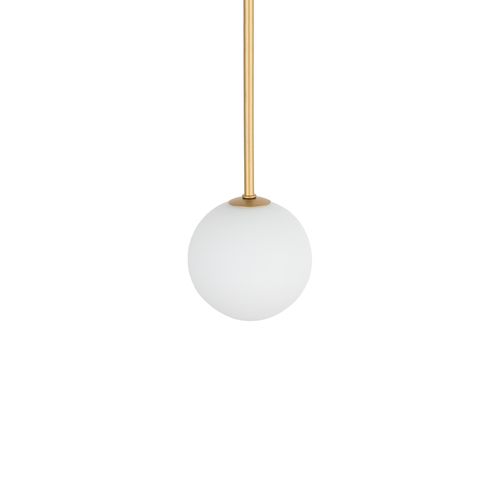Check Nowodvorski KIER L 10308 satin gold pendant light with white glass 1×G9 15 cm