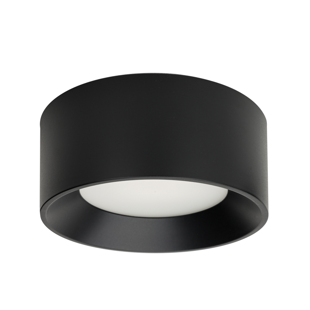 Plafon Italux Sirius LED Black 20,4 cm IP44 28W WG-608C/BJ-WW/MULTI