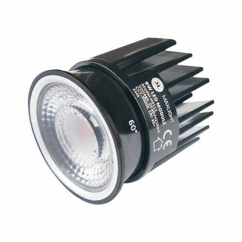 Check Max Light Bellatrix H0112 Black Dimmable LED Module 9 W 3000 K
