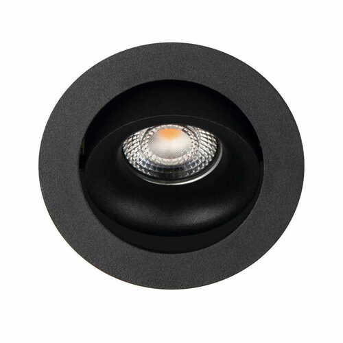 Check Recessed Luminaire Max Light Bellatrix H0118 Black 9W 3000K Dimmable Ø10.5 cm