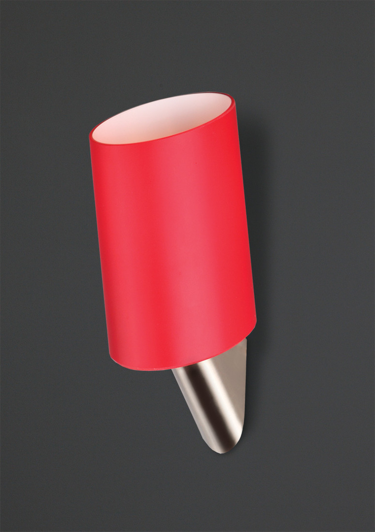 Check Wall Light Max Light Kakadu W0071 Red Metal E14 Wall Light Max Light Kakadu W0071 Red Metal E14