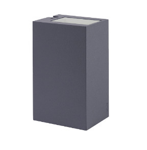 Check Outdoor wall lamp LILLEHAMMER 5027GR graphite RAL-7016 7.3W 4000K - NORLYS