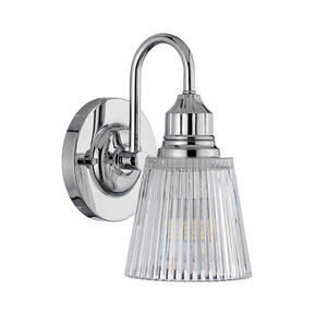 Quintiesse Addison Polished Chrome Bathroom Wall Light LED G9 3 W small 1