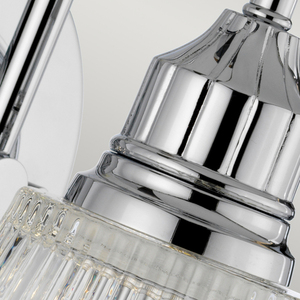 Quintiesse Addison Polished Chrome Bathroom Wall Light LED G9 3 W small 4