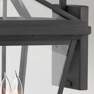 Large wall lantern Alford Place - 3 light sources - Black Quintiesse small 4