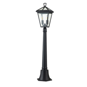 Alford Place standing lantern - 2 light sources - Black Quintiesse small 4