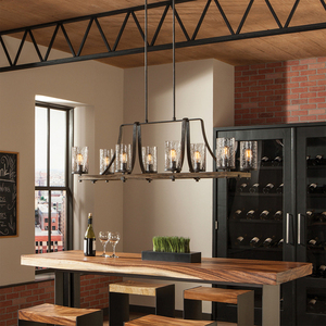 Angelo oblong pendant lamp - 8 light sources Quintiesse 5 Angelo oblong pendant lamp - 8 light sources Quintiesse small 5