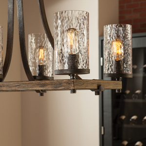 Angelo oblong pendant lamp - 8 light sources Quintiesse 6 Angelo oblong pendant lamp - 8 light sources Quintiesse small 6