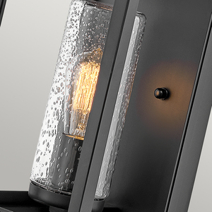 Quintiesse Atwater QN-ATWATER-M-BK black outdoor wall lantern, E27, 44.5 cm small 2