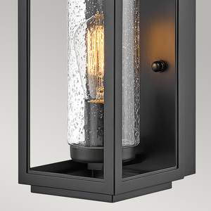 Atwater small wall lamp - 1 light source - Black Quintiesse small 3
