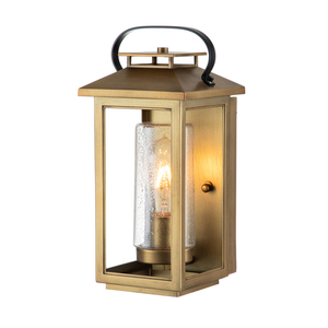 Atwater small wall lamp - 1 light source - Purple brass Quintiesse small 0
