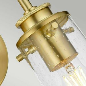 Braelyn wall lamp - 2 light sources - Brushed brass Quintiesse small 4