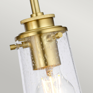 Braelyn wall lamp - 3 light sources - Brushed brass Quintiesse 3 Braelyn wall lamp - 3 light sources - Brushed brass Quintiesse small 3