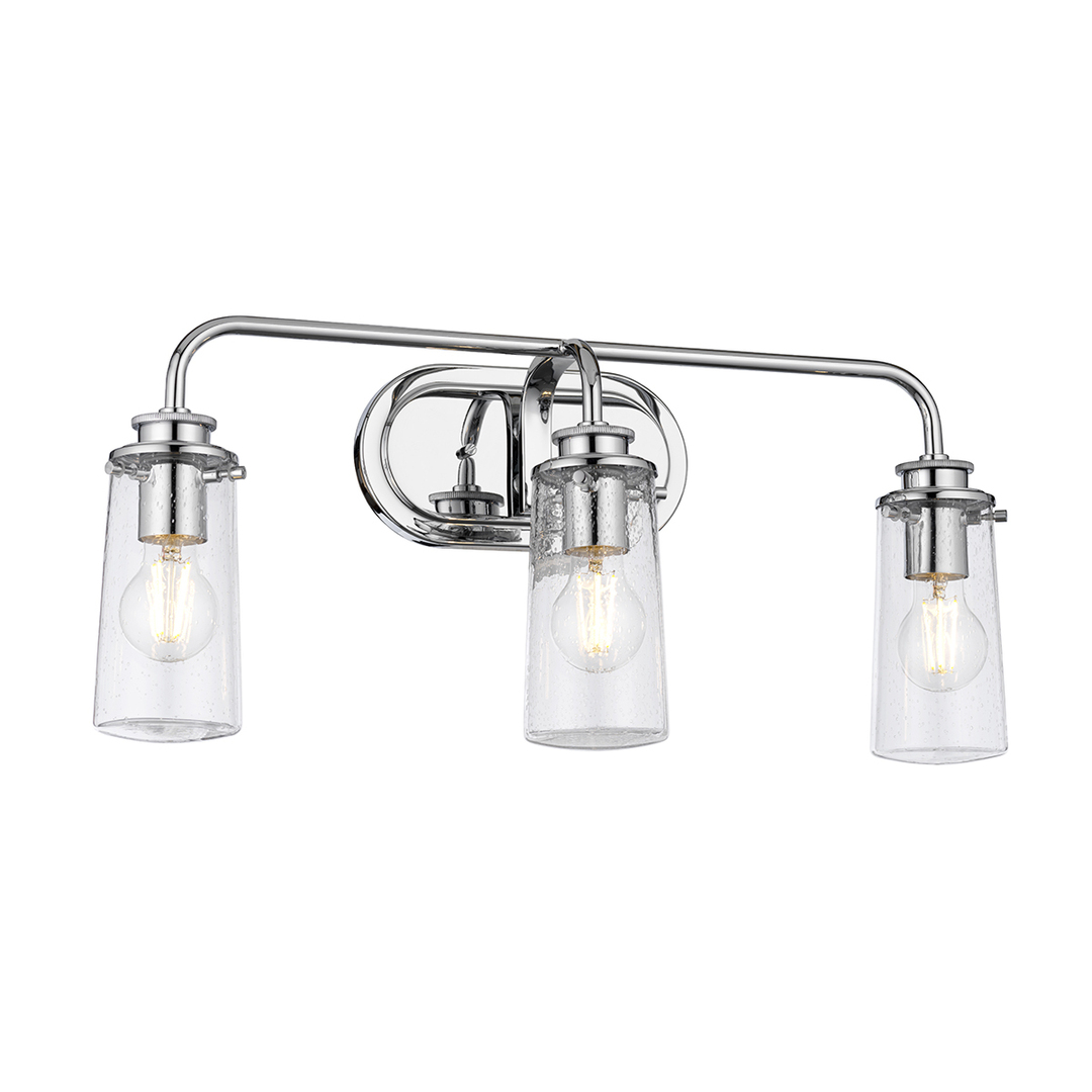 Braelyn wall lamp - 3 light sources - Polished chrome Quintiesse