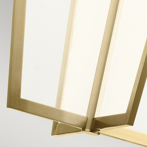 Quintiesse Calters QN-CALTERS-P-L-CG large LED foyer pendant, Champagne Gold small 4