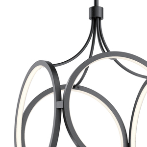 Ciri LED Pendant Lamp - Matte Black by Quintiesse small 1