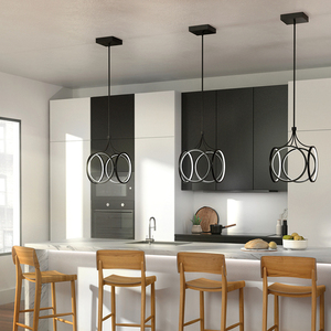Ciri LED Pendant Lamp - Matte Black by Quintiesse small 5