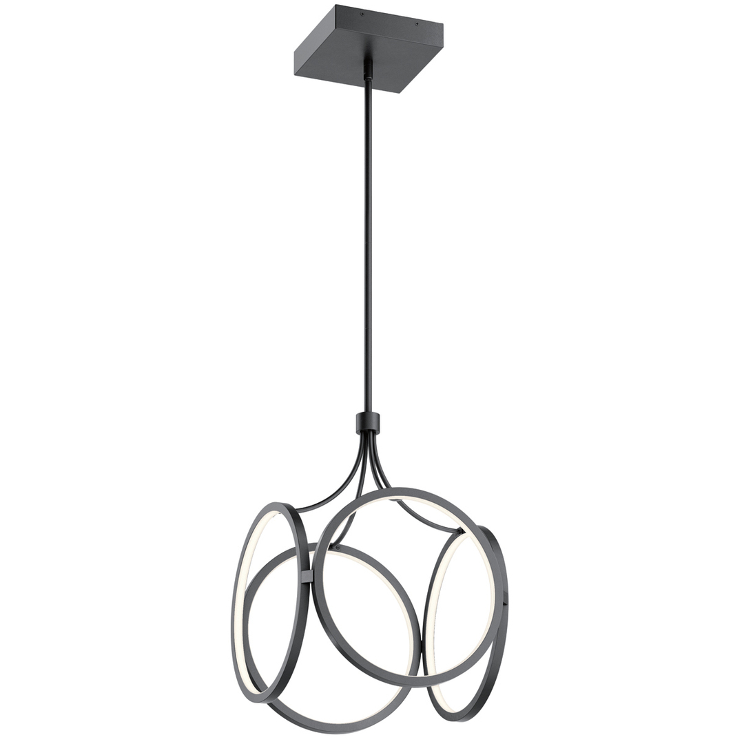 Ciri LED Pendant Lamp - Matte Black by Quintiesse
