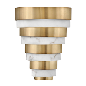 Echelon LED Wall Light Heritage Brass Quintiesse small 5