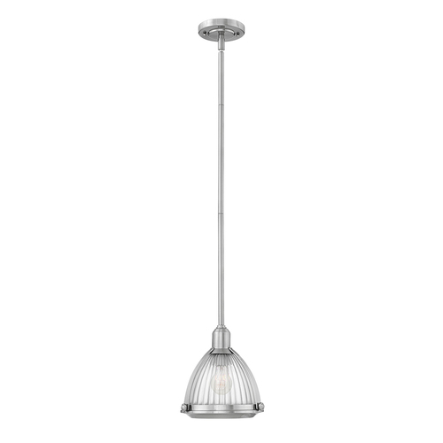 Check Elroy pendant lamp - 1 light source - Brushed nickel Quintiesse