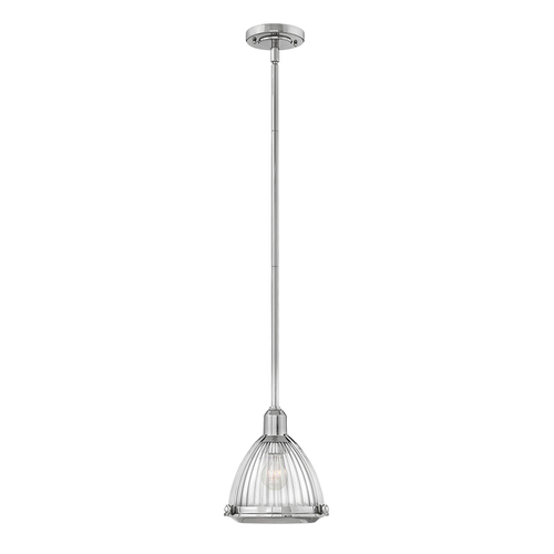 Check Elroy pendant lamp - 1 light source - Polished nickel Quintiesse