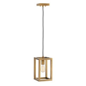 Ensemble pendant lamp - 1 light source - Brushed bronze Quintiesse small 0