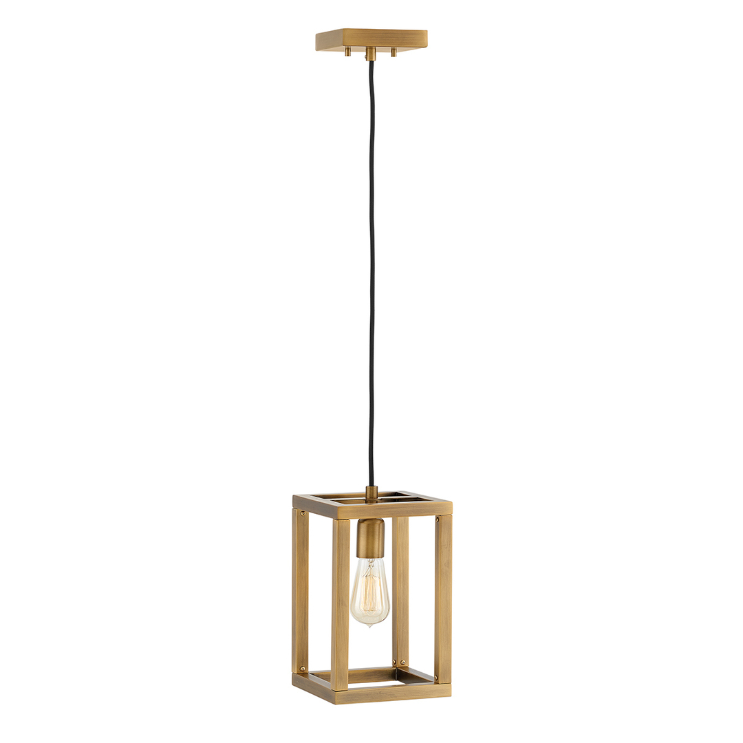 Ensemble Pendelleuchte - 1 Lichtquelle - Gebürstete Bronze Quintiesse
