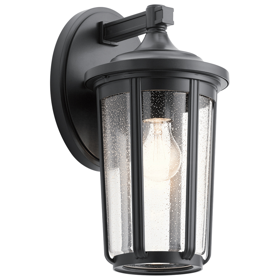 Large Fairfield wall lamp - 1 light source - Black Quintiesse