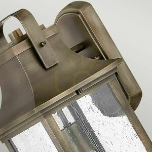 Quintiesse Grant medium outdoor wall lantern, bronze, 1×E27 small 5