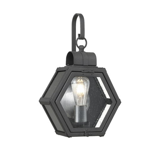 Check Heath small wall lamp - 1 light source - Mottled black Quintiesse