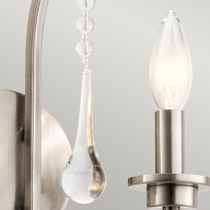 Quintiesse Karlee wall light Classic Pewter 2xE14 QN-KARLEE2 small 1