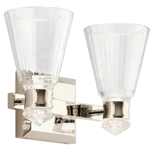 Kayva LED wall lamp - 2 light sources Quintiesse small 0