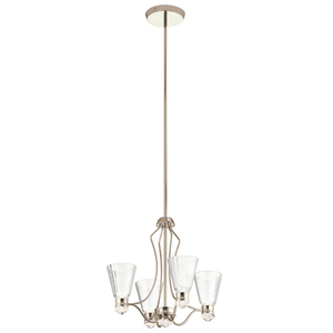 Kayva LED chandelier - 9 light sources Quintiesse small 0